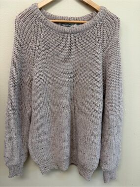 Aran Crafts Ireland 100% Wool Fisherman Cable Knit Sweater SzM